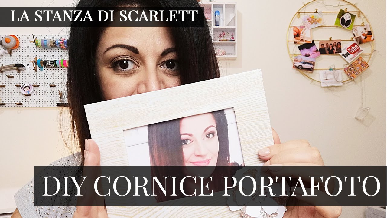 DIY Cornice portafoto #DIY #tutorial #handmade