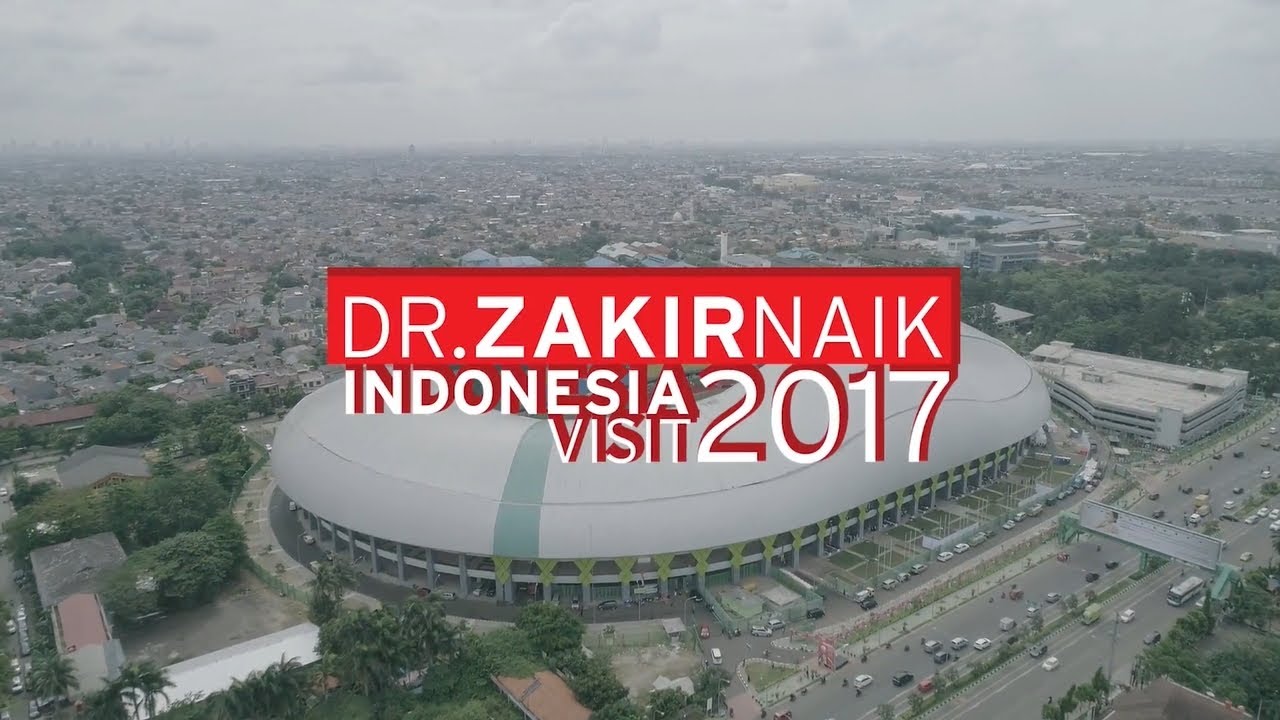 DR Zakir Naik Indonesia Visit at Stadion Patriot Bekasi