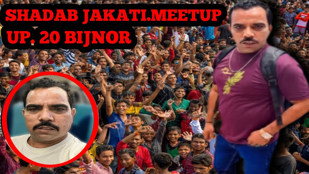 Shadab Jakati Ka Bijnor Meetup 😇 Public Reaction 😱