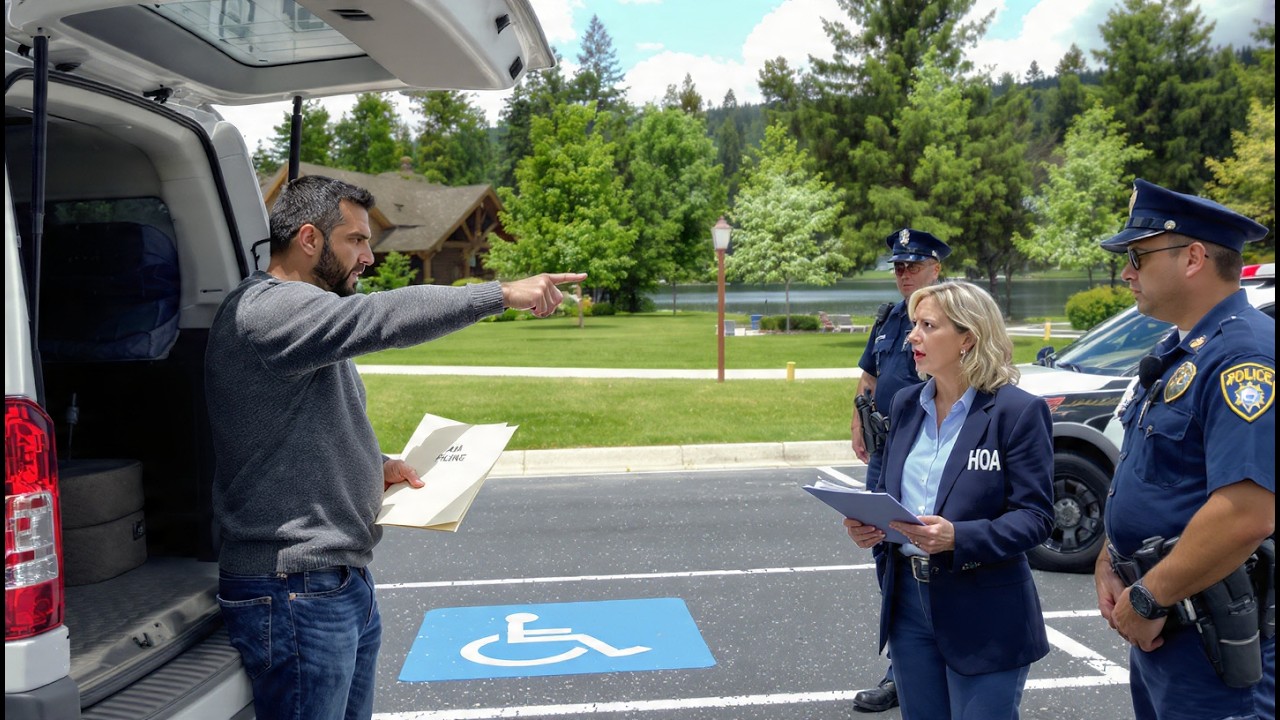 They Booted My Wheelchair Van at 3AM - So I Made the HOA Back Down