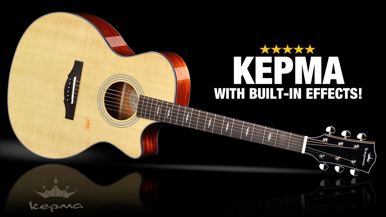A First Look at KEPMA Guitars (with Built-In Effects)