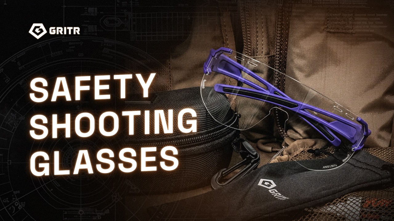 New AND Improved Safety Shooting Glasses | GRITR TX