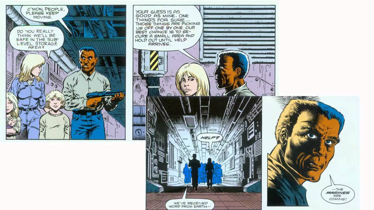 ALIENS: Newt's Tale Comic Part 1