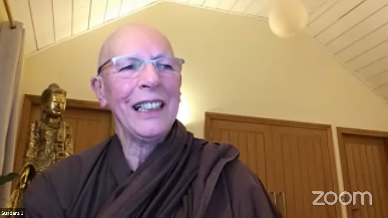 Conférence avec Ajahn Sundara : 