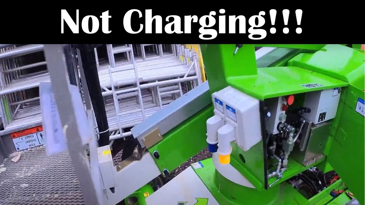 Niftylift HR12 SP34 Battery Not Charging