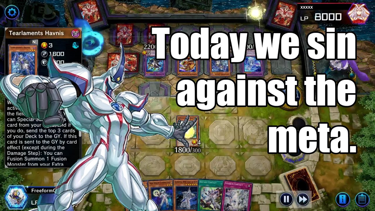 Yugioh Master Duel | Elemental Hero Neos Somehow Beating Tearlaments