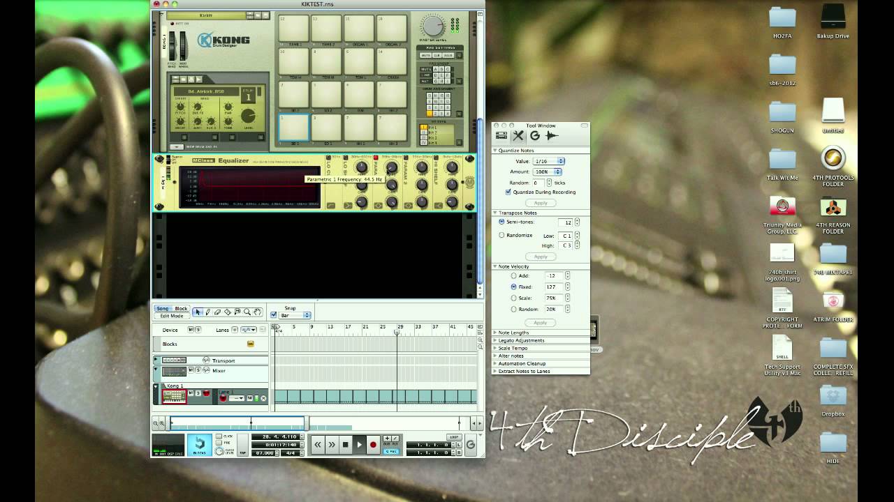 4th Disciple: EQ Tip for Kick Drum