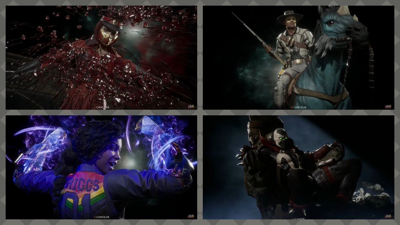 MORTAL KOMBAT 11 POSES DE VICTORIA