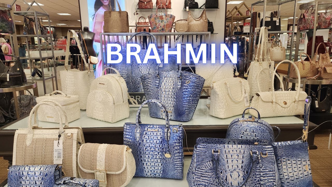 BRAHMIN SMALL | MEDIUM | LARGE SATCHEL COASTA BLUE HANDBAGS | SHOULDER BAGS | WALLETS AND MORE!
