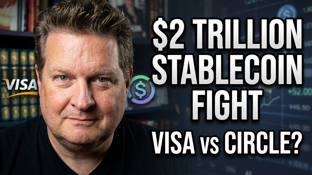 Visa против Circle: без правил закона GENIUS, битва стейблкоинов на 2 триллиона долларов | Дана Л...