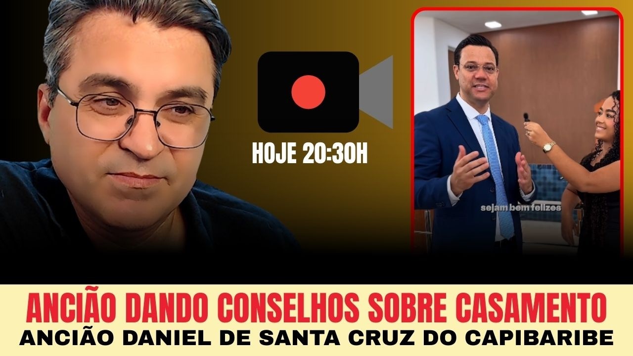ANCIÃO DÁ CONSELHOS SOBRE CASAMENTO - DANIEL (Santa Cruz do Capibaribe)