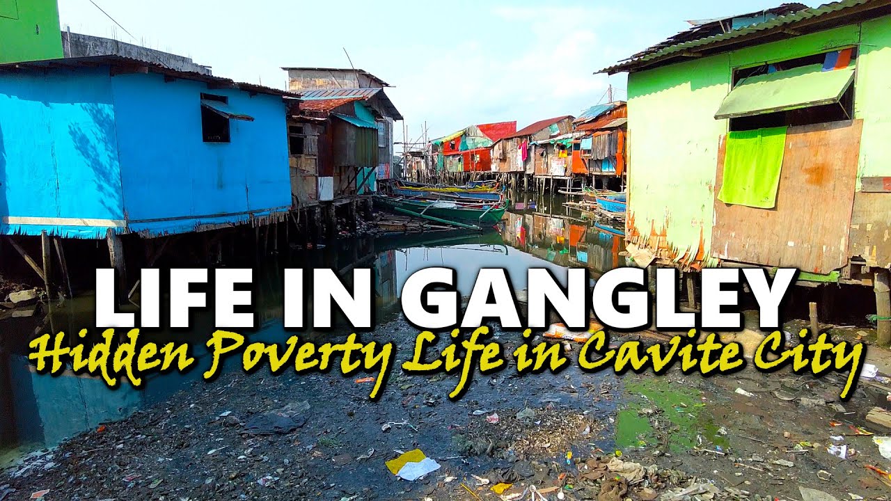 Hidden Poverty Life in Gangley Cavite | Walking Hidden Poor Community in Cavite City
