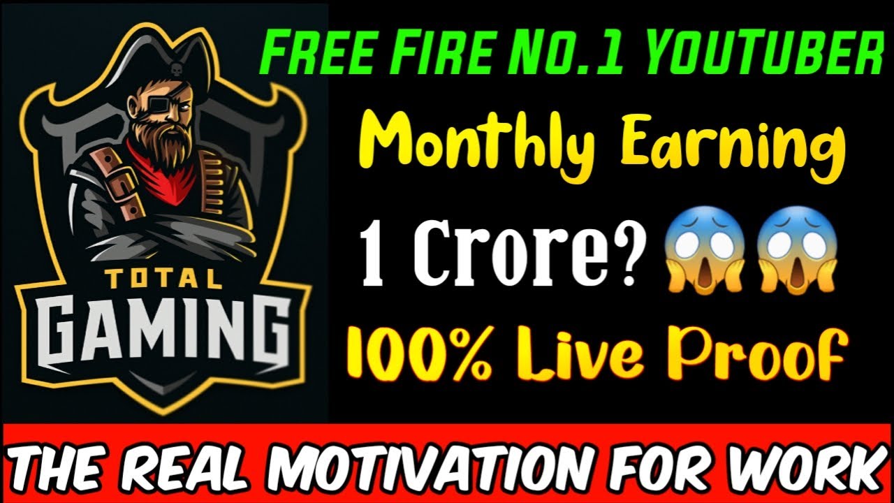 Total Gaming Monthly Earnings Reveal😱😱 || How Much Earn Total Gaming In One Month || Yt earning TG