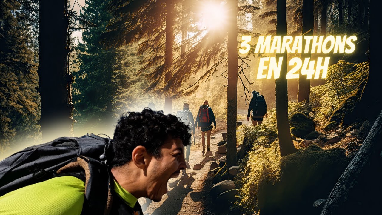 Marcher 120 km NON-STOP en 24h (3survivants)