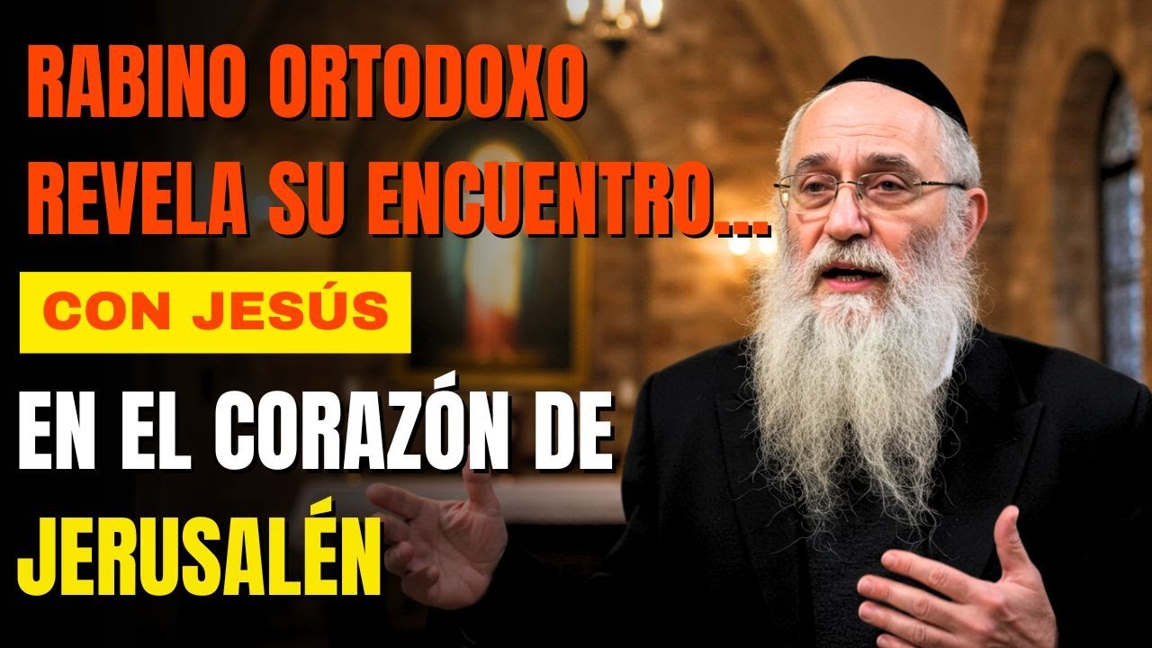Rabino Jud&iacute;o jur&oacute; nunca seguir a Jes&uacute;s&hellip; hasta que &Eacute;l le habl&oacute; en Jerusal&eacute;n -TESTIMONIO DE CONVERSI&Oacute;N