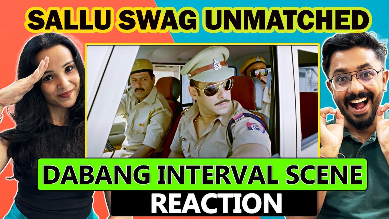 Salman Khan's Train Fight Scene Reaction | DABANGG Interval Scene