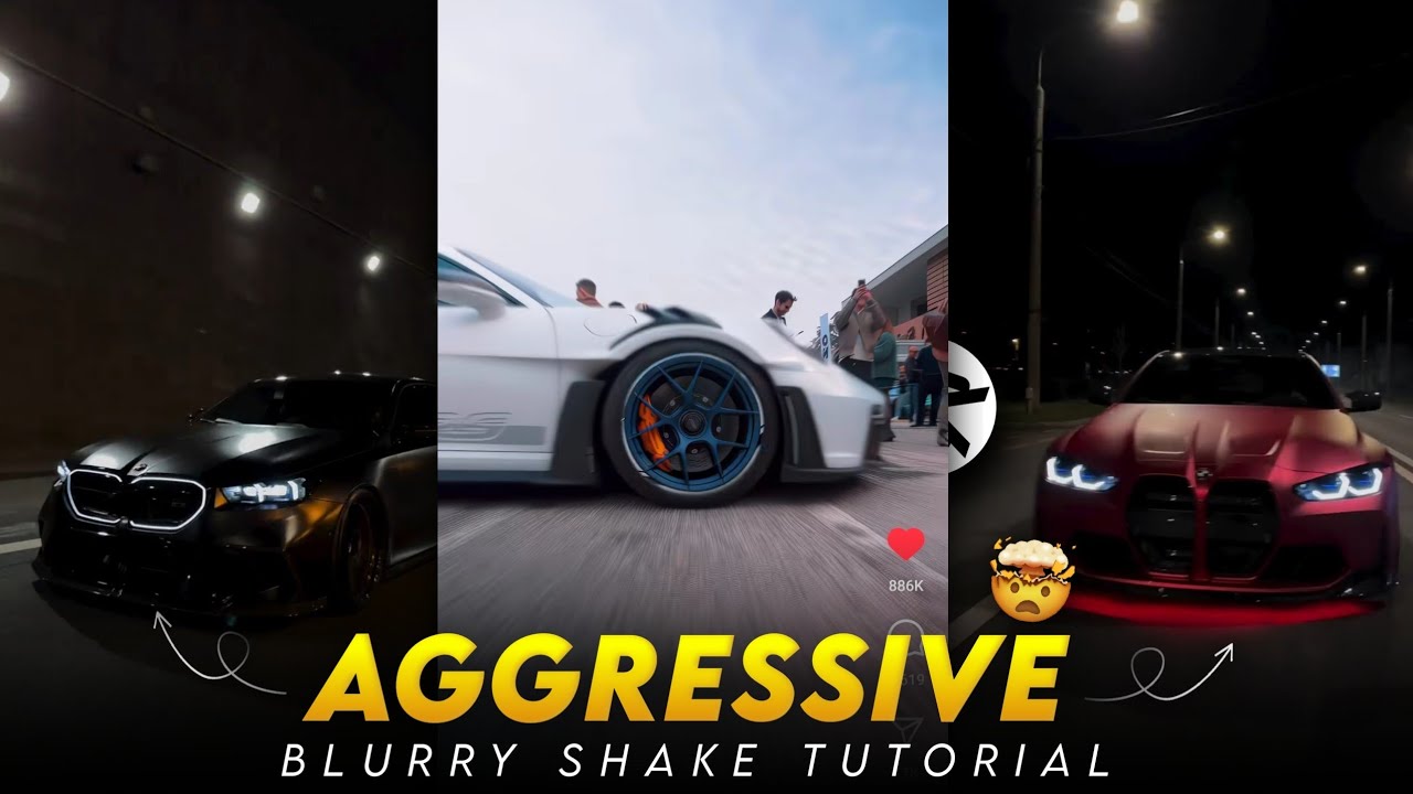 Car AGGRESSIVE SHAKE Reels Tutorial In Capcut ✨ | Easy Beginners Tutorial.!!