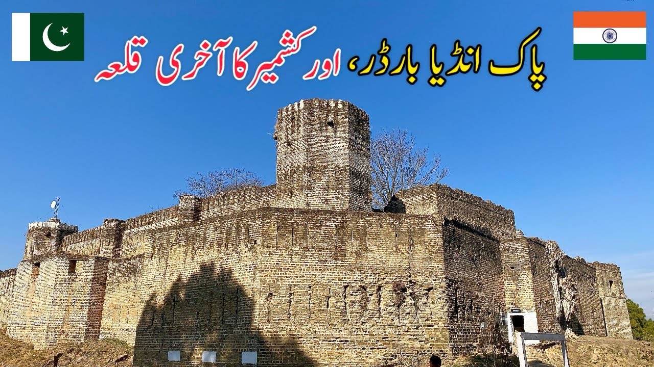 EXPLORING BAGHSAR FORT | PAK-INDIA LOC BORDER | SAMANI, BHIMBER AZAD KASHMIR | BIKE TOUR 
