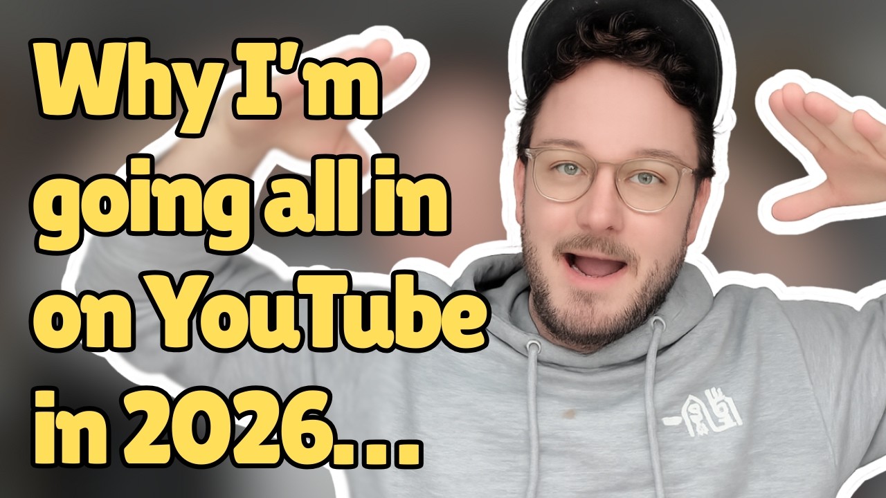 I'm going all in on youtube in 2026 as a random gay guy you've probably never heard of before...