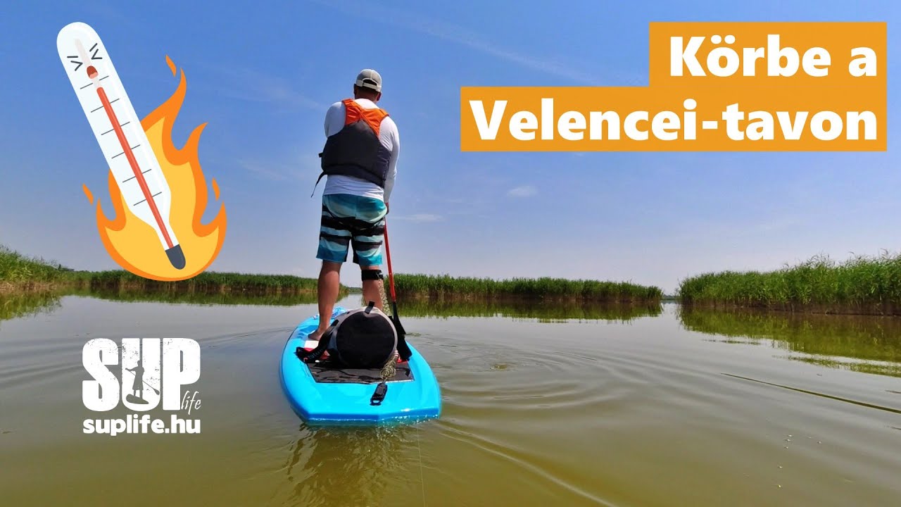SUP-pal kerültem meg a Velencei-tavat