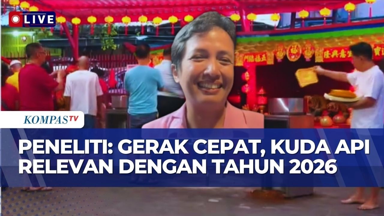 [FULL] Peneliti Budaya soal Makna Tahun Kuda Api di Perayaan Tahun Baru Imlek 2026 | KOMPAS SIANG