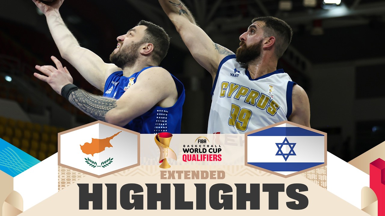 Cyprus 🇨🇾 v Israel 🇮🇱 | Extended Highlights | FIBA Basketball World Cup 2027 European Qualifiers