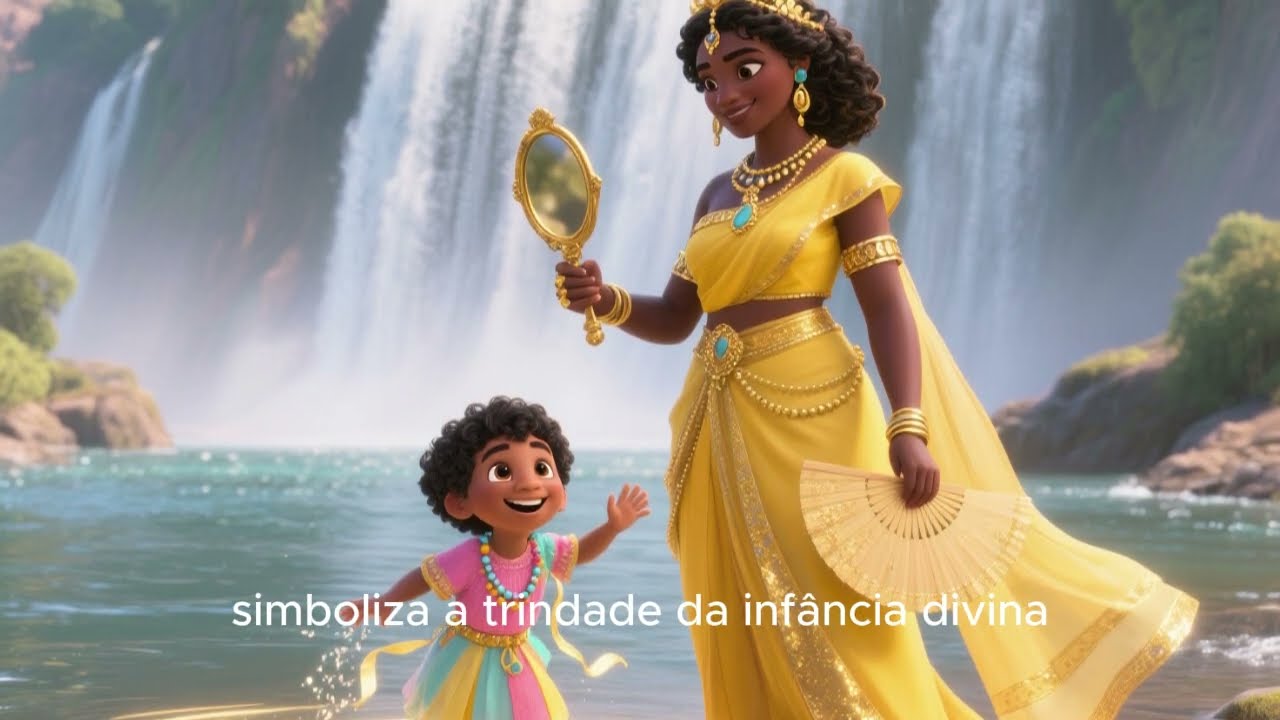 💧 ERÊ DOUM DA CACHOEIRA: A Força Pura da Água, o Axé do Ouro de Oxum e a Cura Rápida que Transborda!