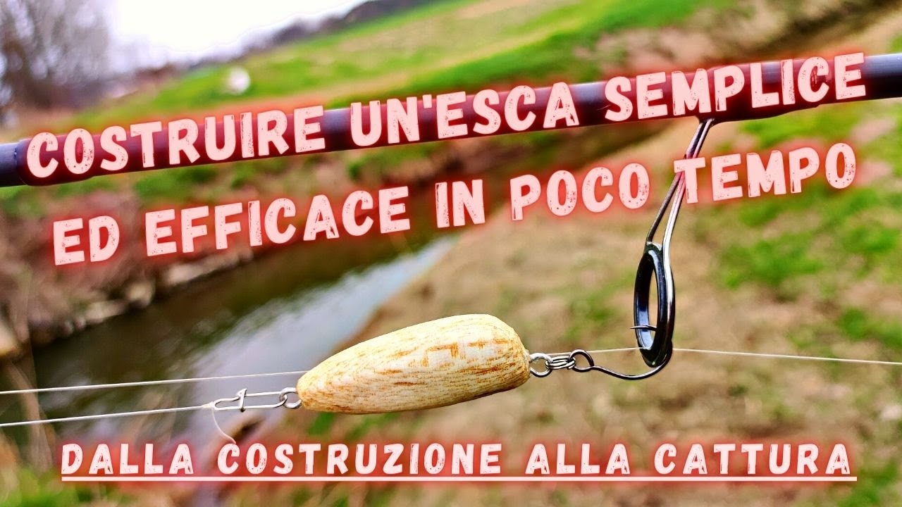 Tutorial - COME COSTRUIRE UN' ESCA super efficace, semplicissima con pochi attrezzi ed in poco tempo