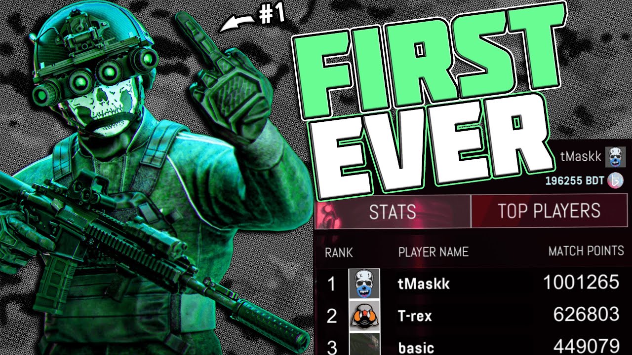 First-ever #1 Player in the World Breaks 1M Points! Zero Hour 1.0