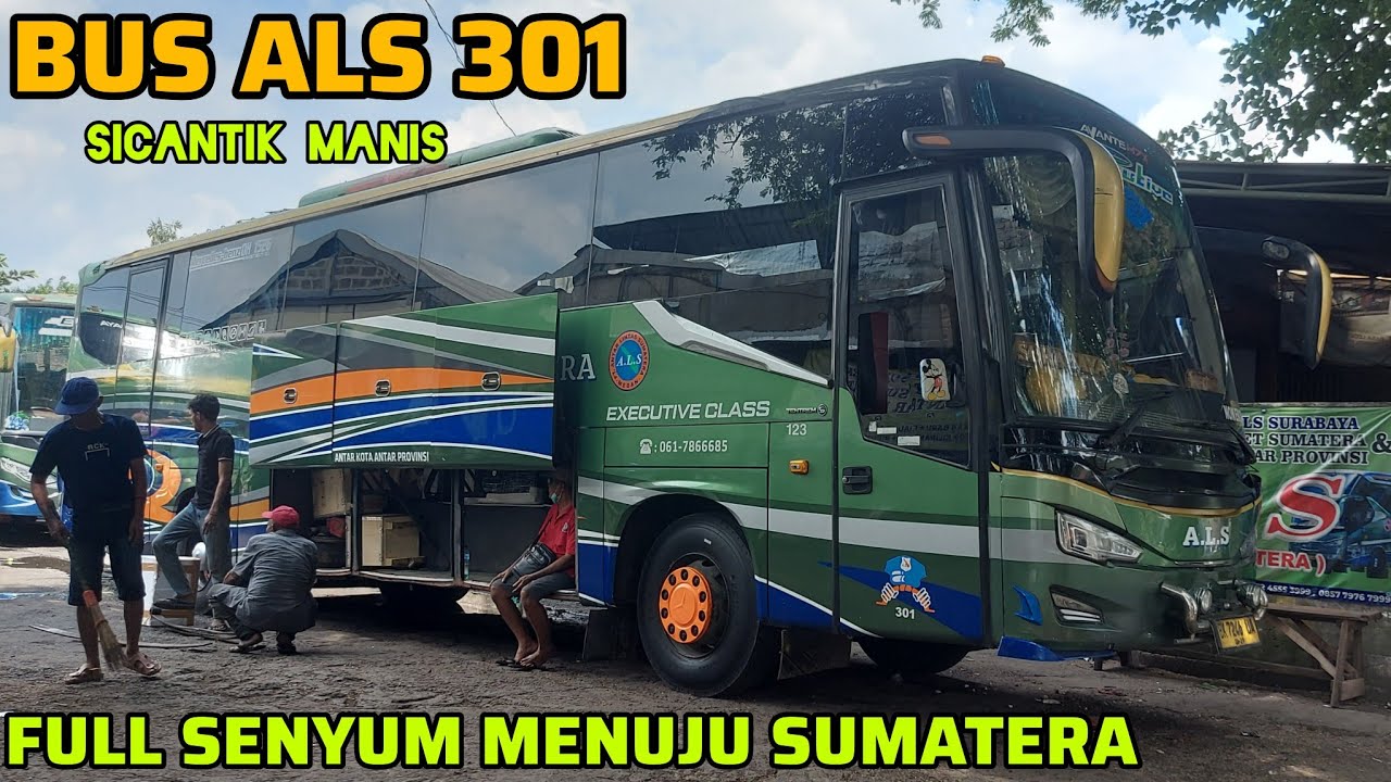 Trip Malang dan Jember Singgah Hampir Bersamaan  🚍🚍 Bus ALS 301 Sicantik Manis  Menuju Medan
