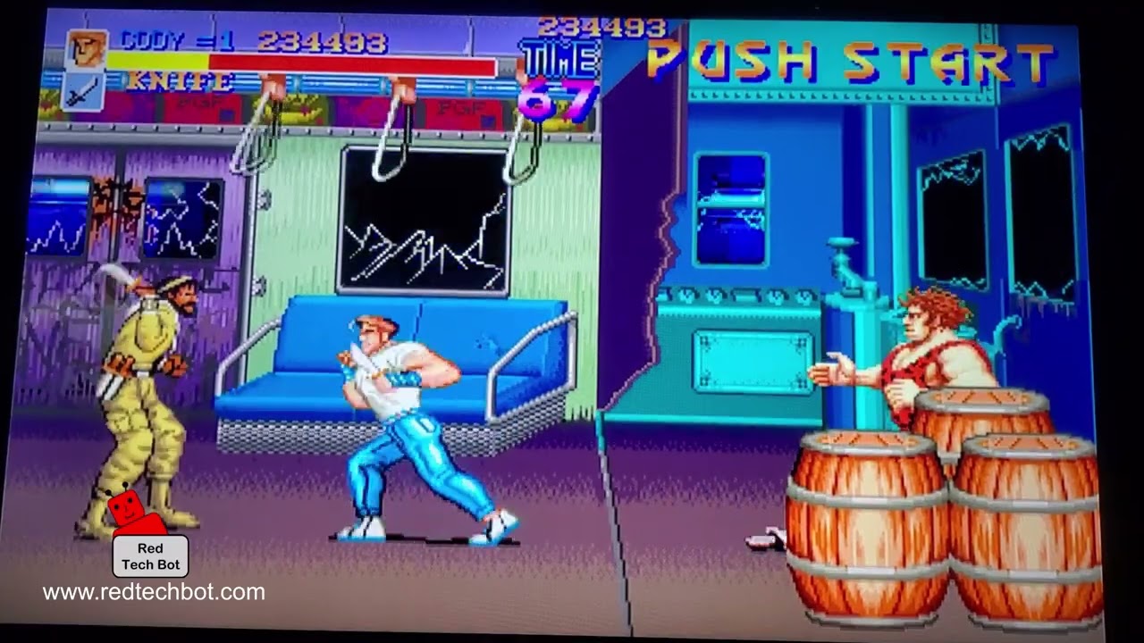 Retro Video Arcade Gaming - Final Fight (Full Game)