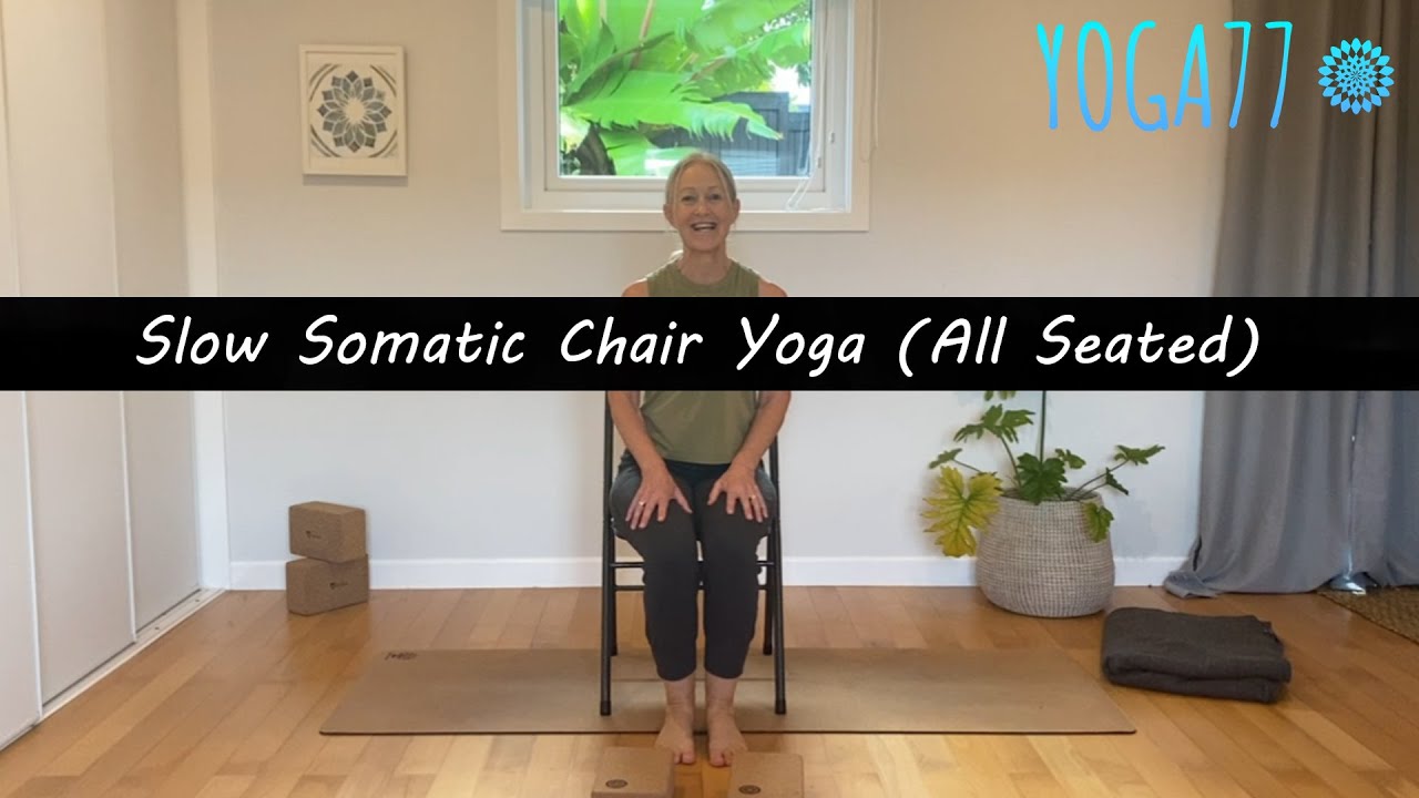 Seated Somatic Chair Yoga Practice. Nourish Your Nervous System. 30 Minutes.