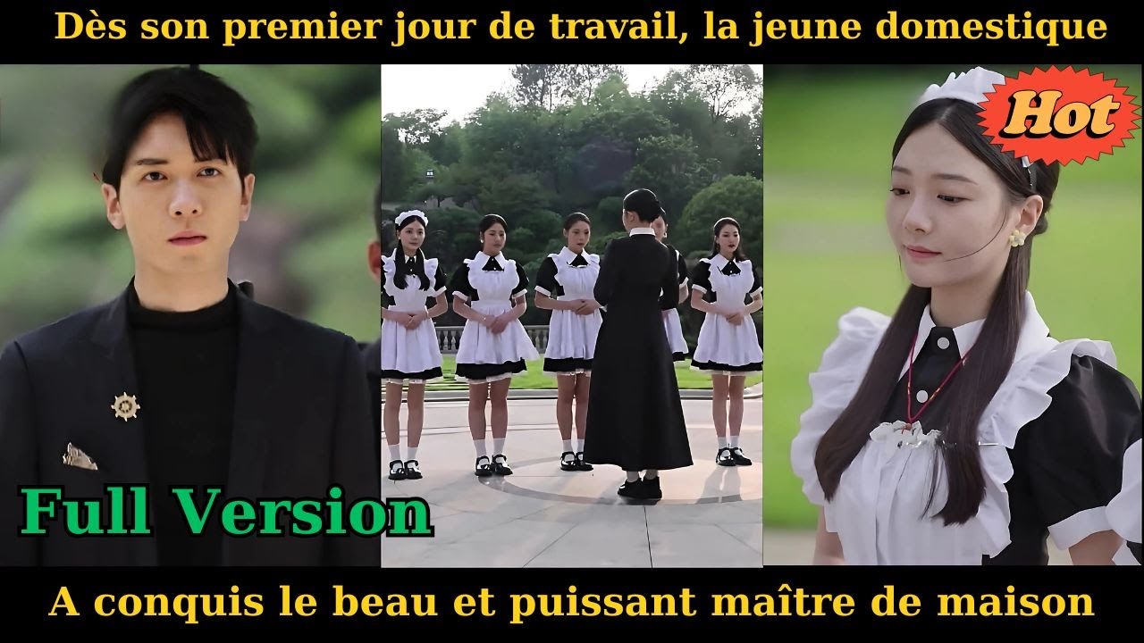 Dès son premier jour de travail, la jeune domestique a conquis le beau et puissant maître de maison