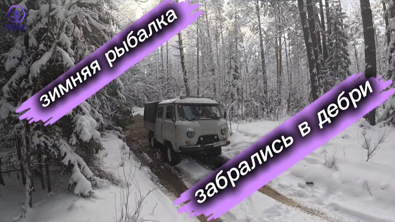 Забрались в дебри#волосиха #зимняярыбалка #деревня 