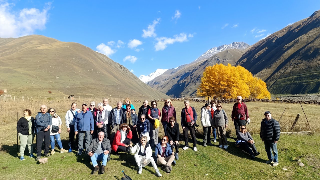 Georgia visit. A tour in Kazbegi  ביקור בגאורגיה, סיור באיזור קזבגי