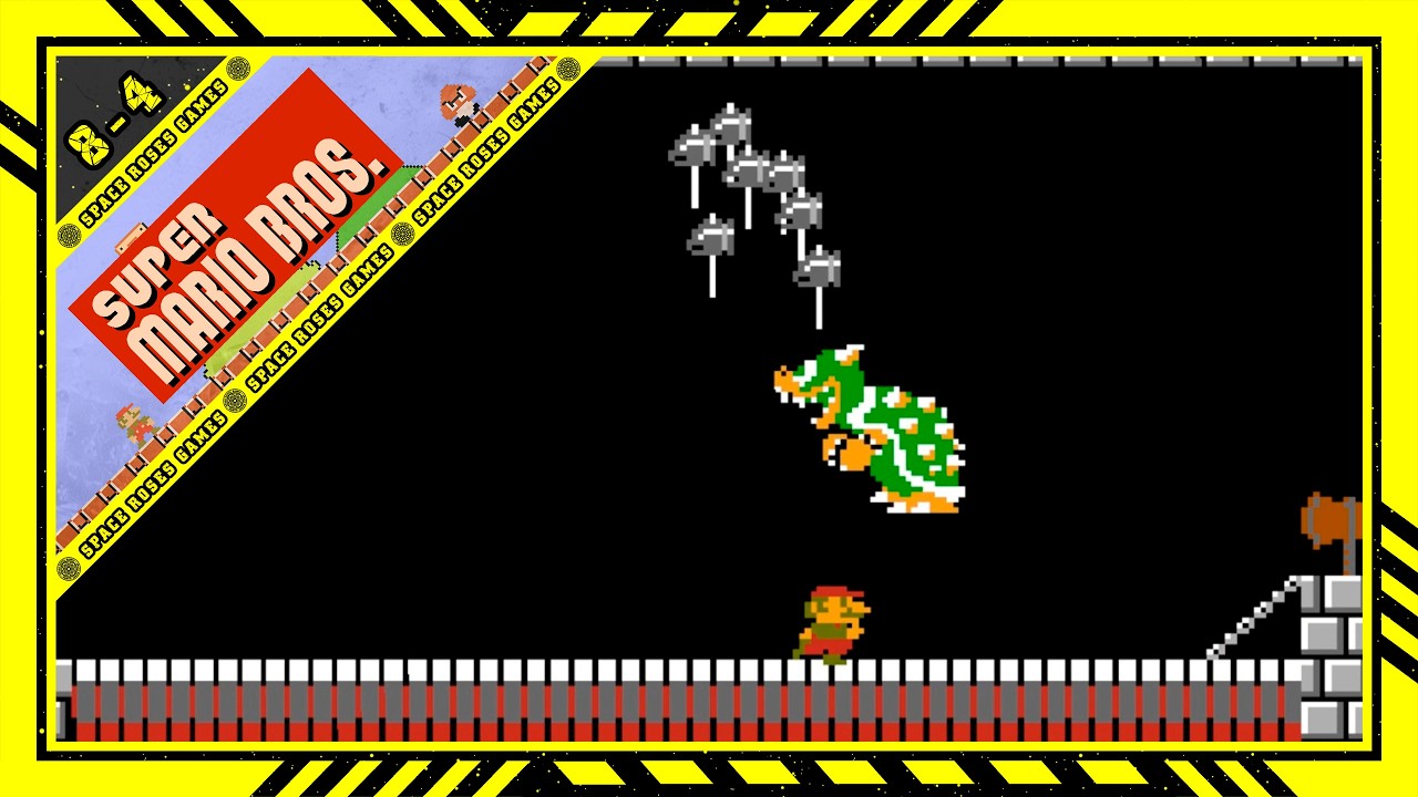 Super Mario Bros. (NES) World 8-4 | FINAL