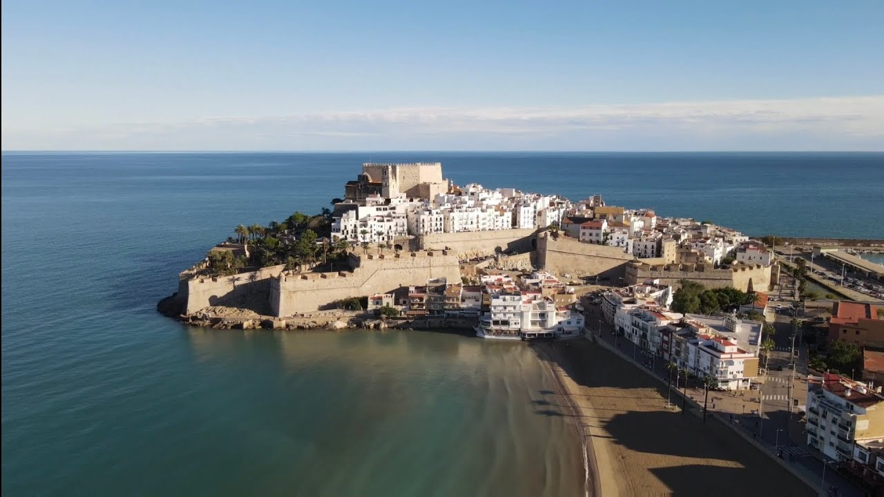 Peniscola,  la Cité des Templiers ( vidéo 4K ) / Spain 