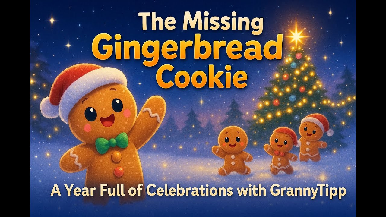 The Missing Gingerbread Cookie 🎄 | A Christmas Story Song for Kids