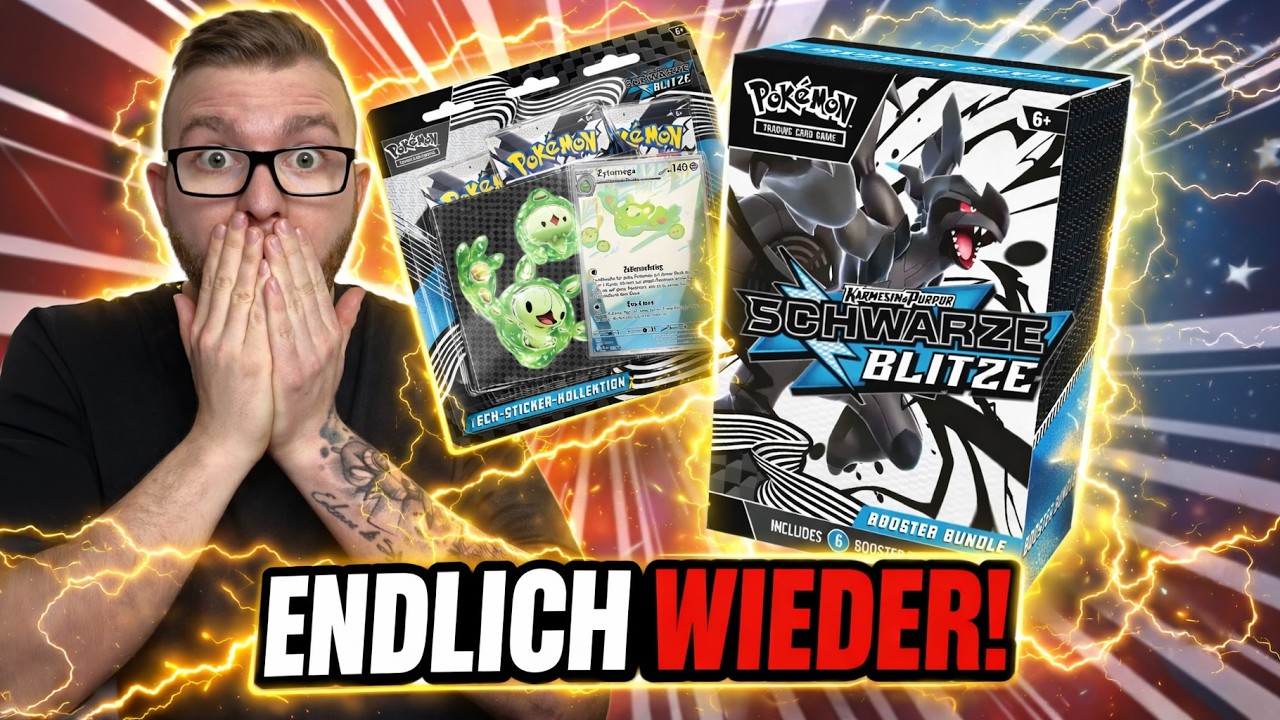 ⚡ ENDLICH wieder Schwarze Blitze ⚡ Booster Bundle + Blister Opening!