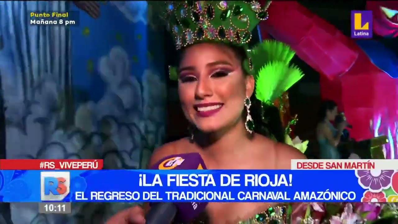 ¡La fiesta en Rioja! El regreso del tradicional carnaval amazónico