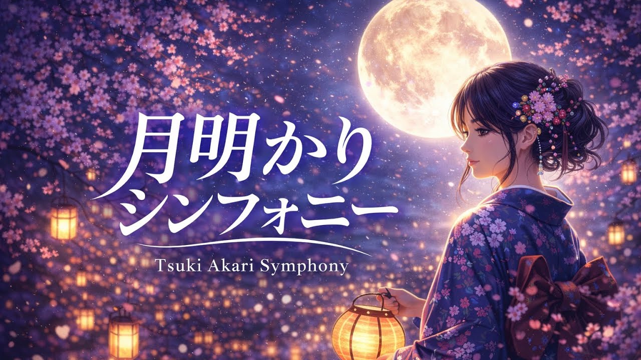 月明かりシンフォニー｜和風エモポップ × 夜に染みる日本語オリジナル曲