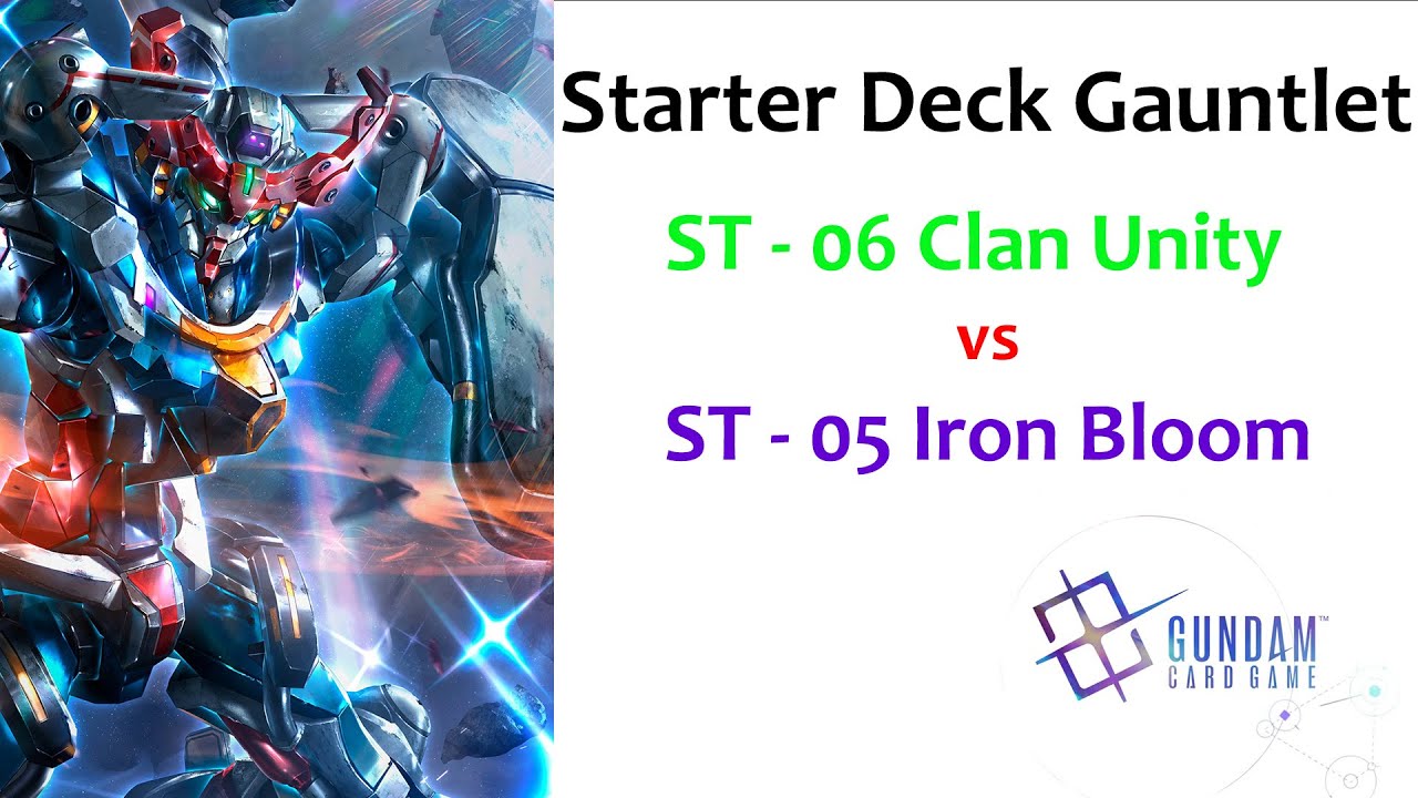 Learn to Play Clan Unity | Going Wide with Value! | Gundam TCG Starter Deck Gauntlet