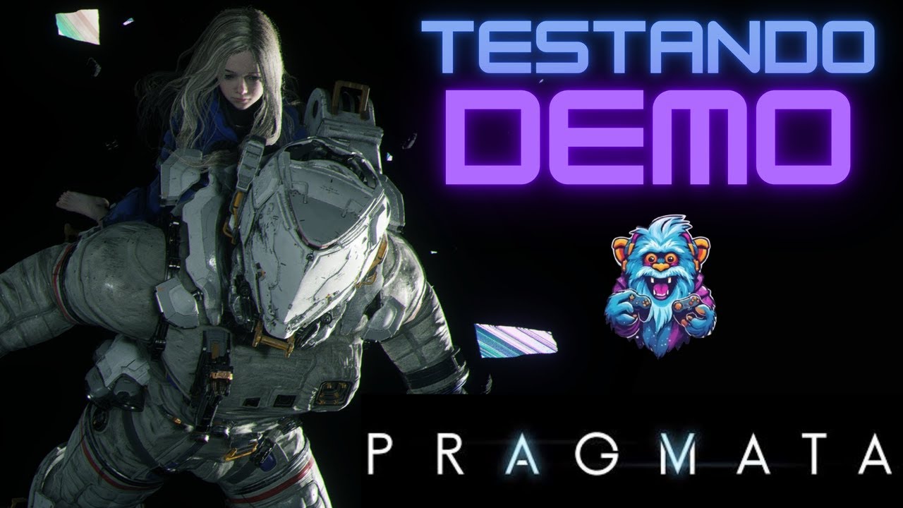 TESTANDO A DEMO :  PRAGMATA (Bugs No Dual Sense e Tela De Config).