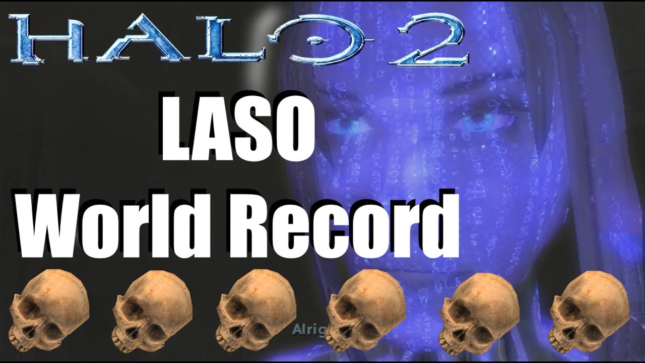Halo 2 LASO - Legendary ALL Skulls World Record - 2:13:42