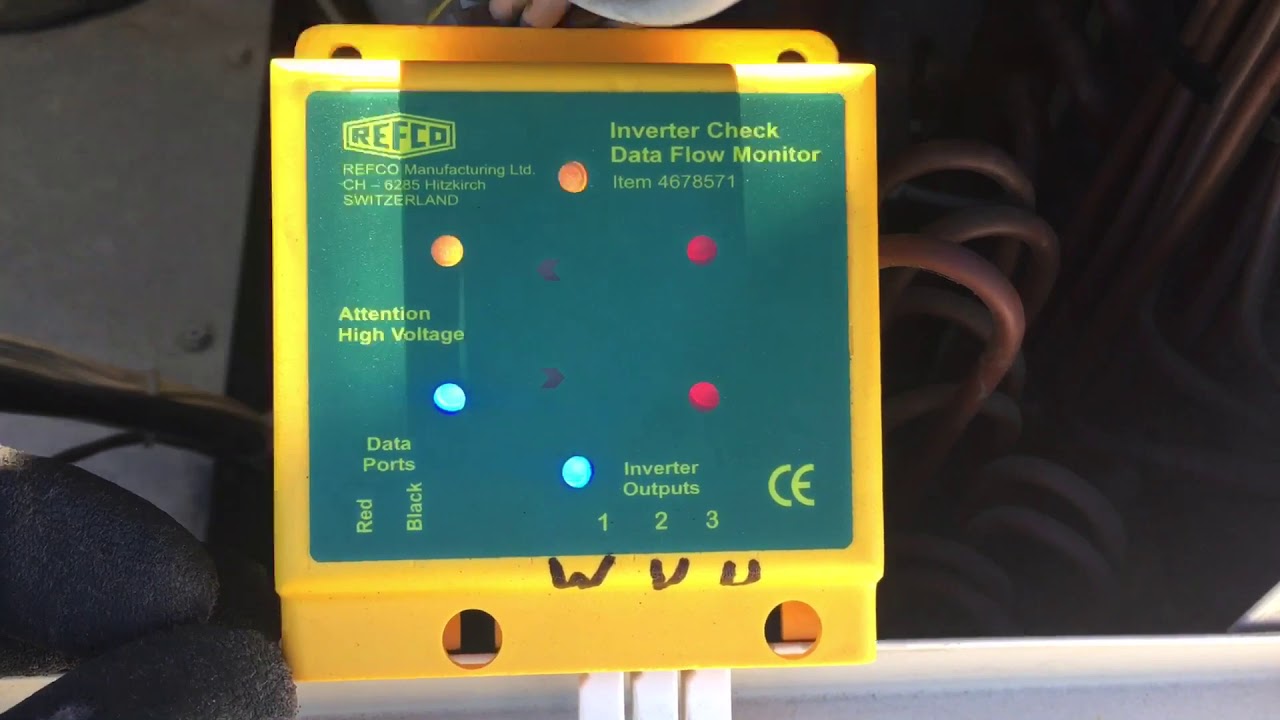 Pt 3: REFCO Wired with compressor in circuit testing inverter operation