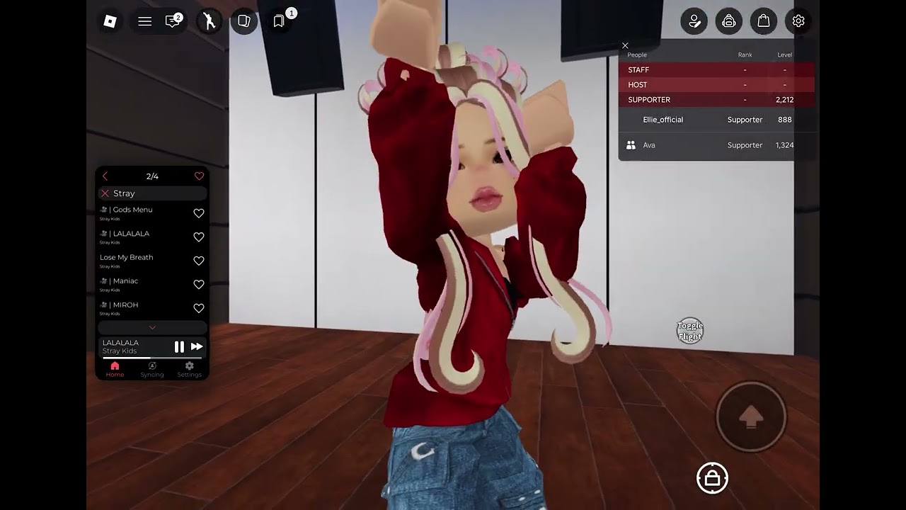 Ellie solo dance practice 