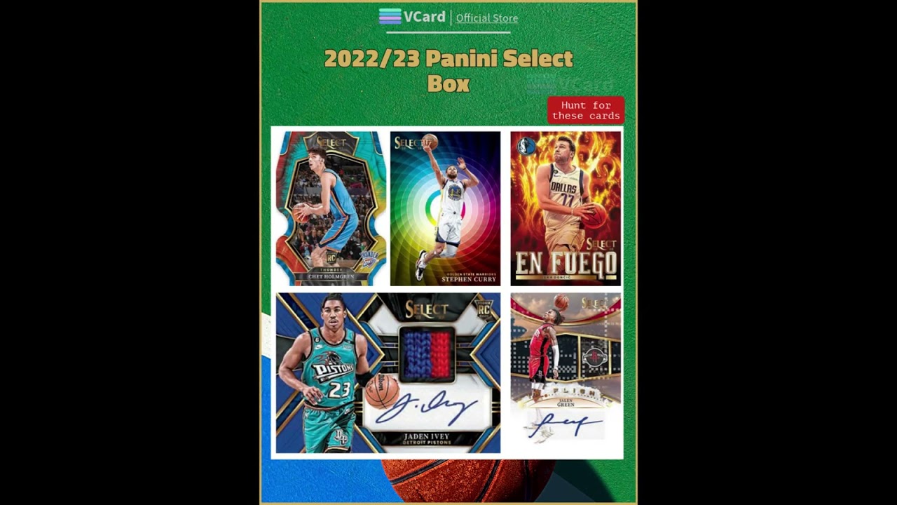 2022/23 Panini Select Basketball Mega Box