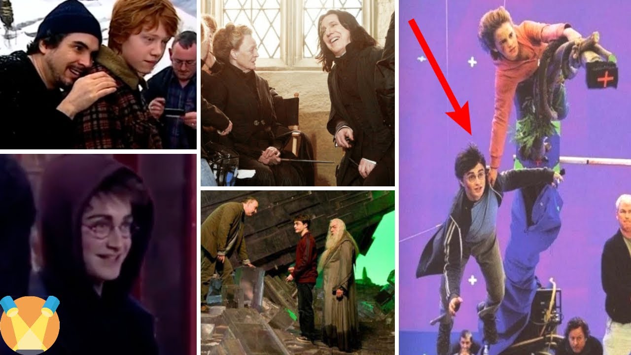 Harry Potter Behind the Scenes Funny Moments - Best Compilation