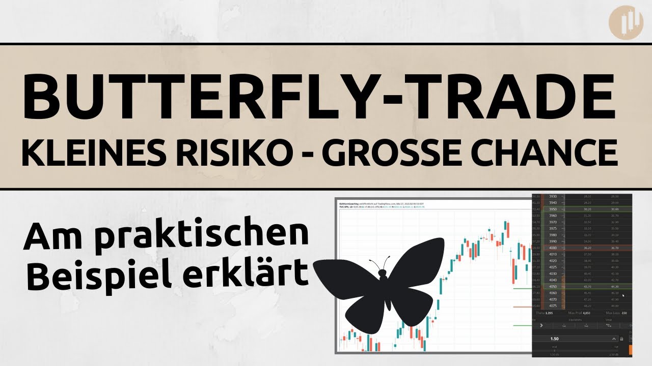 Kleines Risiko - Gro&szlig;e Chance: Die Optionsstrategie Butterfly