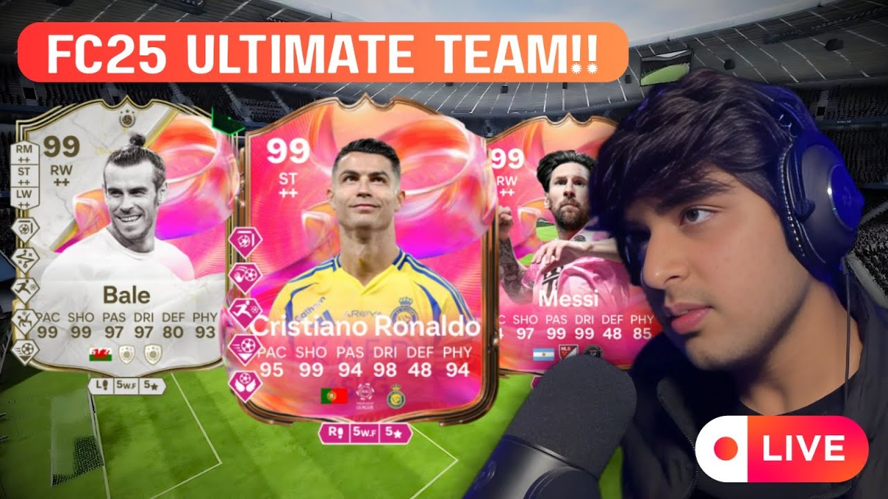 FC25 ULTIMATE TEAM!! FUTTIES FUN | Raj's Live! | @Rajslive1007